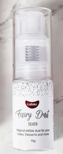 Edible Fairy Dust Glitter - Silver